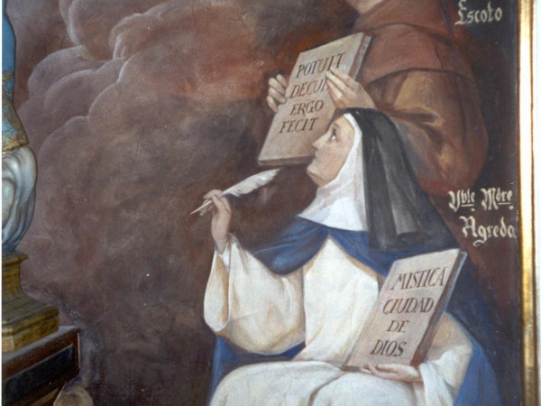 Detalle Sor Ma de Jesús y Duns Escoto Cullera (Valencia)